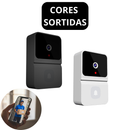 Campainha de vídeo inteligente WIFI com visão noturna com App Premium Bivolt - (Cores Sortidas)