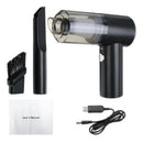 Mini Aspirador Automotivo Portátil Potente Recarregável Premium Bivolt | AJ-S17