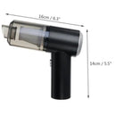 Mini Aspirador Automotivo Portátil Potente Recarregável Premium Bivolt | AJ-S17