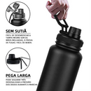 Garrafa Térmica Isolada a Vácuo (800ML) – Branca