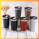 Copo Térmico Inox com Tampa, Abridor e Isolamento a Vácuo – 473ml