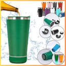 Copo Térmico Inox com Tampa, Abridor e Isolamento a Vácuo – 473ml