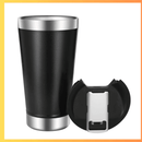 Copo Térmico Inox com Tampa, Abridor e Isolamento a Vácuo – 473ml