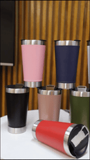 Copo Térmico Inox com Tampa, Abridor e Isolamento a Vácuo – 473ml