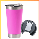 Copo Térmico Inox com Tampa, Abridor e Isolamento a Vácuo – 473ml