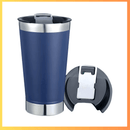 Copo Térmico Inox com Tampa, Abridor e Isolamento a Vácuo – 473ml