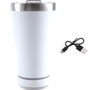 Copo Térmico Inox com Tampa, Abridor e Isolamento a Vácuo – 473ml