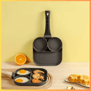 Frigideira Antiaderente Dividida – Prepare Múltiplas Refeições de Uma Só Vez