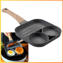 Frigideira Antiaderente Dividida – Prepare Múltiplas Refeições de Uma Só Vez