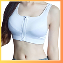 Sutiã Esportivo com Zíper Frontal – Conforto, Suporte e Estilo para Seu Treino