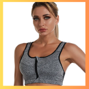 Sutiã Esportivo com Zíper Frontal – Conforto, Suporte e Estilo para Seu Treino