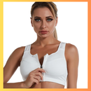 Sutiã Esportivo com Zíper Frontal – Conforto, Suporte e Estilo para Seu Treino